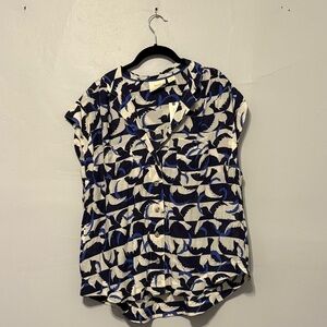 Anthropologie Maeve button down top